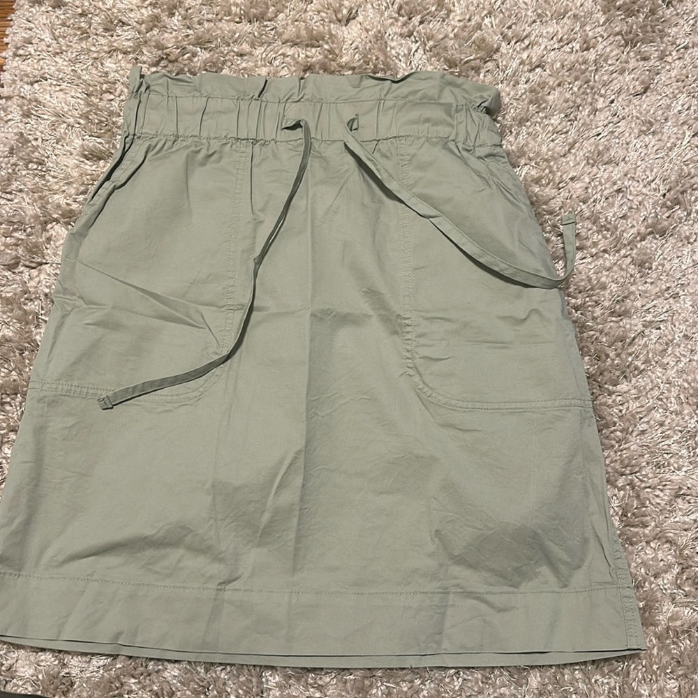 Drawstring skirt